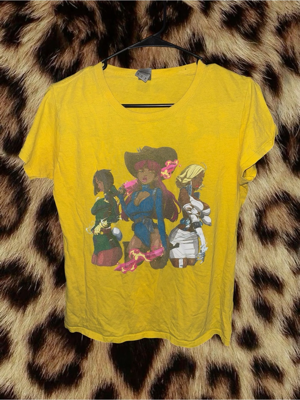 (SIZE M) Meg Thee Stallion Merch Anime Shirt